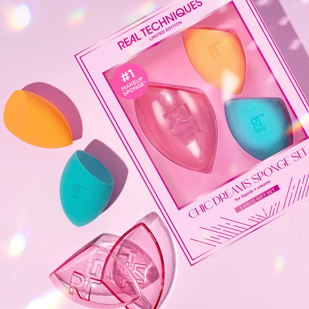 Bộ 2 Miếng Mút Trang Điểm RT Real Techniques Chic Dreams 0106